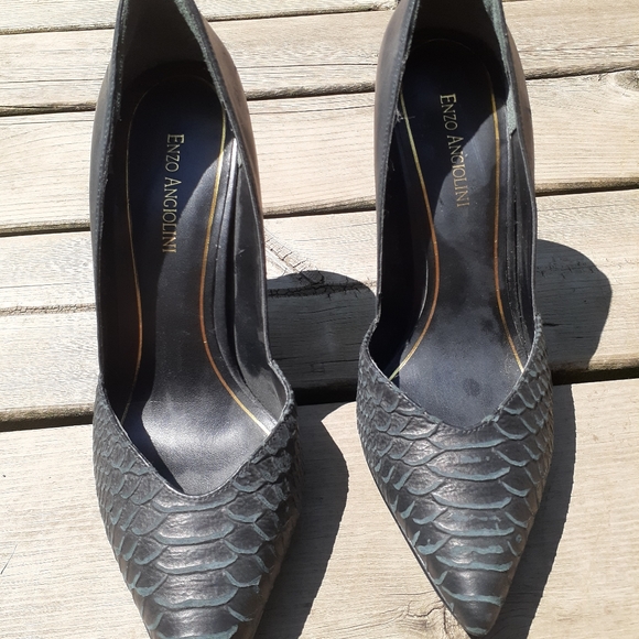 Enzo Angiolini heels black sz 9 euro 39 - Picture 5 of 6